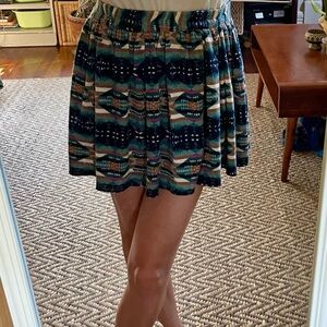 Knit mini skirt- no size tag